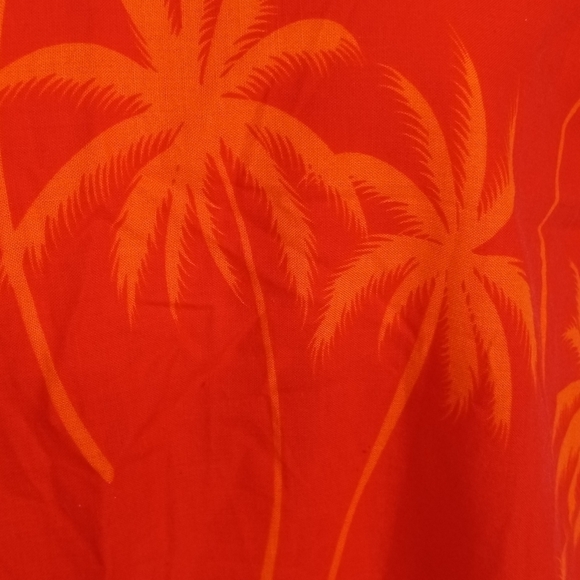 Tropical Orange Sleeveless Swim Coverup - Picture 3 of 8